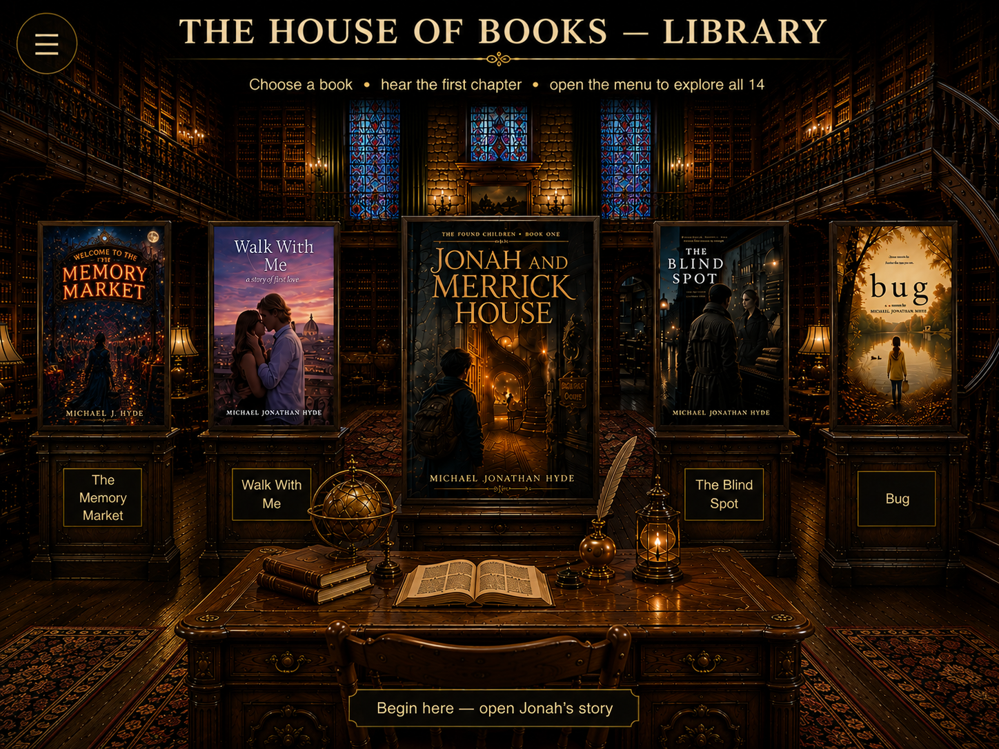 The Library at Merrick House